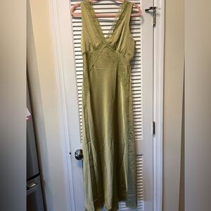 Sincerely Jules Olive Green Maxi Dress